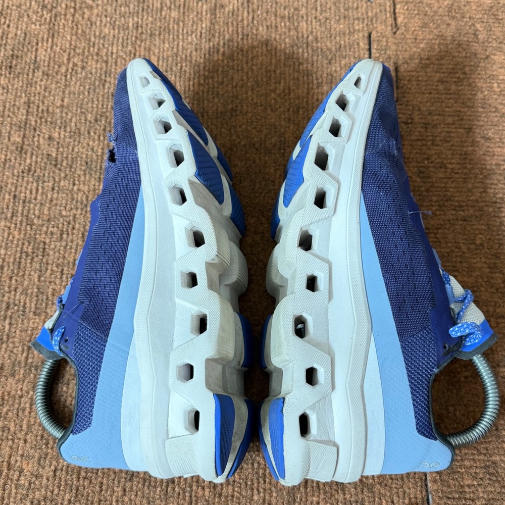 On Cloudmonster Womens Running Shoes Blue Grey 61.99026 US 7.5 gym fit shoe C+ - Picture 3 of 13